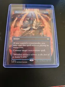 Fierce Guardianship (Borderless) Commander Masters Regular - Image 1