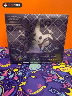 New & Sealed 🟣 Paldean Fates Pokemon Center Elite Trainer Box ETB - Image 1