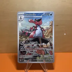 Krookodile 137/086 SV: Black Bolt Holo IR - Pokemon TCG - Image 1