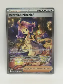 Pokemon Mega Evolution Acerola's Mischief SIR 183/132 - Image 1