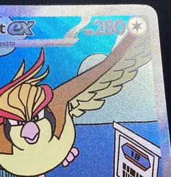 Pidgeot ex Special Illustration Rare 2023 Pokemon Obsidian Flames #225/197 MP - Image 2