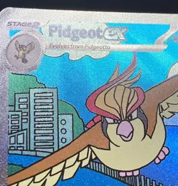 Pidgeot ex Special Illustration Rare 2023 Pokemon Obsidian Flames #225/197 MP - Image 3