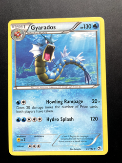 Pokemon TCG Gyarados Legendary Treasures 31/113 Regular Rare LP - Image 1
