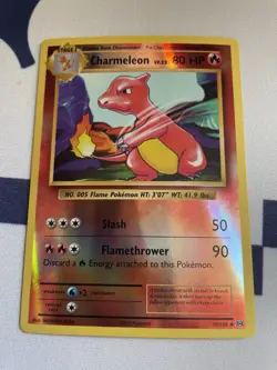 Reverse Holo Charmeleon #10/108 Uncommon XY - Evolutions Pokemon - Image 1