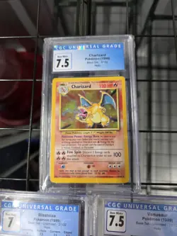 1999 Pokemon Base Set Graded Holo Trio Charizard Blastoise Venusaur WOTC - Image 2