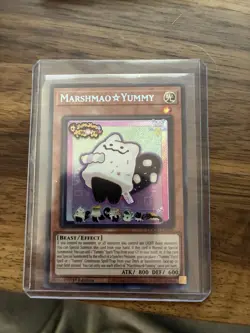 YU-GI-OH Marshmao Yummy DOOD-EN024 1st Edition Secret Rare NM - Image 1