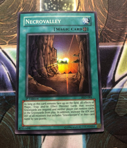 *** NECROVALLEY *** 1ST EDITION SUPER RARE PGD-084 (LP) YUGIOH! - Image 1