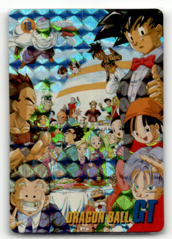 Dragon Ball GT Super Rare Foil Sticker Cards Vintage - Z Fighters - Image 1