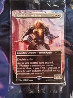 Rashel, Fist of Torm - Borderless - SLX Card - D & D Themed - Image 1