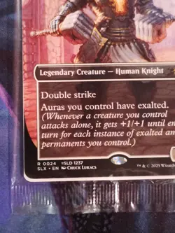 Rashel, Fist of Torm - Borderless - SLX Card - D & D Themed - Image 2