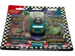 Pokemon TCG: 2024 Bellibolt Eraser Blister Pack New Scarlet Violet 2 Packs Cards - Image 2