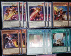 Yu-gi-oh! TCG Infernoble Knight Deck Core YUGIOH! 20 Cards OLIVER NM - Image 2