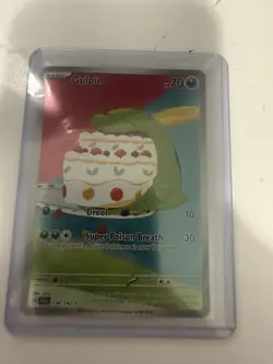 Pokemon TCG Stellar Crown Gulpin Illustration Rare Holo Card 154/142 NM - Image 5
