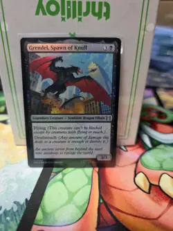 MTG, Grendel, Spawn of Knull FOIL 9 NM Marvel's Spider-Man: Eternal-Legal Foil - Image 1