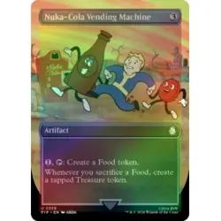 FOIL NUKA-COLA VENDING MACHINE (BORDERLESS) Universes Beyond: Fallout Magic MTG - Image 1