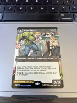 Eddie Brock (0224) (Borderless) Marvel's Spider-Man Foil - Image 1