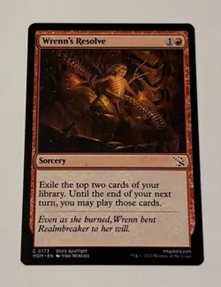 MTG WRENN'S RESOLVE - March of the Machine NM - Image 1