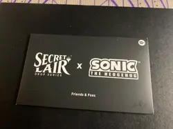 Magic the Gathering MTG Secret Lair x Sonic Friends & Foes Non-Foil - Image 1