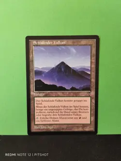 Schlafender Vulkan / Dormant Volcano - MTG Magic - Image 1