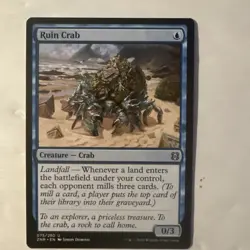 Ruin Crab Zendikar Rising Regular - Image 1