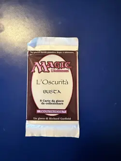 MTG The Dark Booster Pack In Italian - Image 1