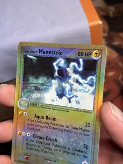 Team Aqua's Manectric 29/95 EX Team Magma vs Team Aqua Reverse Holo Pokemon 2004 - Image 4