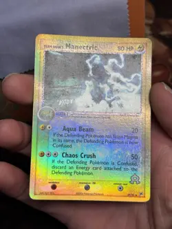Team Aqua's Manectric 29/95 EX Team Magma vs Team Aqua Reverse Holo Pokemon 2004 - Image 5