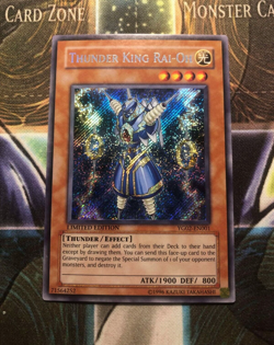 *** THUNDER KING RAI-OH *** SECRET RARE (LP) YG02-EN001 YUGIOH! - Image 1