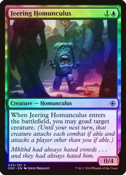 Jeering Homunculus FOIL Conspiracy Take the Crown NM Blue Common CARD ABUGames - Image 1