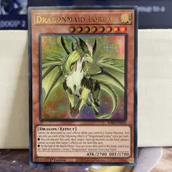 1ST EDITION DRAGONMAID LORPAR 2020 RA03-EN022 YUGIOH CARD (NM) - Image 1