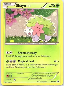 Shaymin XY188 Holo XY Promos - Pokemon Card - NM - Image 1
