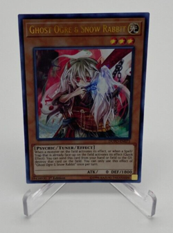 Yu-Gi-Oh Trading Card Game TCG 1st Edition Ghost Ogre & Snow Rabbit DUPO-EN075 - Image 1