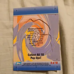 2004 Topps Pokemon Advanced Challenge Charizard #6 Pop Up Card RARE - NEAR MINT - Image 2