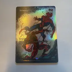 Terminate - 0040 - M - Borderless - Foil - Marvel's Spider-Man - MTG - Image 1