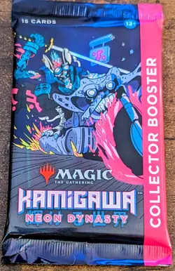 Magic: The Gathering Collector Booster Pack MTG Kamigawa Neon Dynasty Sealed 195166163048 - Image 1