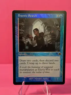 Frantic Search (Retro Frame) Dominaria Remastered Foil - Image 3