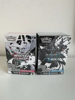 Pokemon TCG White Flare/Black Bolt Booster Bundle Pair Brand NEW + SEALED - Image 2