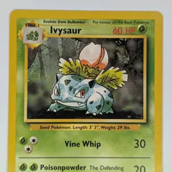 Ivysaur Base Set 30/102 Regular Uncommon WOTC Vintage Pokemon TCG - Image 2