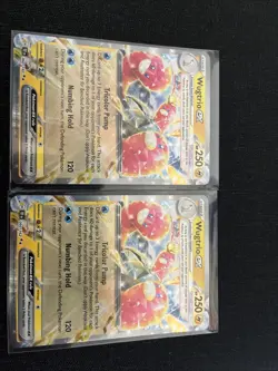 Pokemon TCG Wugtrio EX 60/162 Double Rare Holo Temporal Forces NM Condition - Image 1