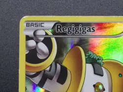 2015 Pokemon XY Regigigas Full Art Black Star Promo XY82 LP - Image 2