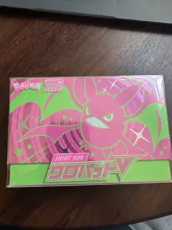 Pokemon TCG 2020 Japanese Shiny Star V Shiny Crobat V Box Brand New and Sealed - Image 1