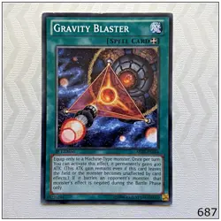 Gravity Blaster - ABYR-EN054 - Common 1st Edition Yugioh - Image 1