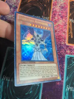 Yu-Gi-Oh! Darklord Asmodeus LC02-EN004 Limited Ultra Rare MP - Image 2