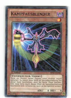 Yugioh KAMPFAUSBLENDER , bp02-de086 Mosaic Rare deutsch Near Mint 1. Auflage - Image 1