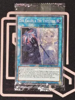 CH01-EN019 The Fallen & The Virtuous Starlight Rare 1st Ed YUGIOH - Image 1