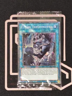 CH01-EN029 Fusion Deployment Alt Art Starlight Rare 1st Ed YUGIOH - Image 1