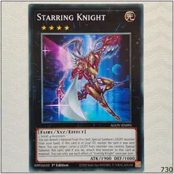 Starring Knight - AGOV-EN095 - Common 1st Edition Yugioh - Image 1
