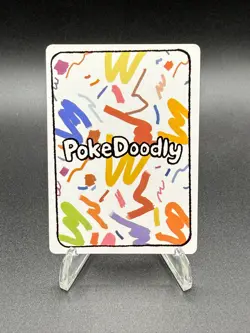 PokeDoodly Runlax (Snorlax) - 1st Edition - Holo Rare - Insert Card - Fan Art - Image 3