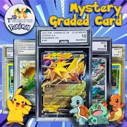 Pokemon Card MYSTERY Graded Card! MYSTERY GRADED Slab! AGS! English & Japanese! - Image 1