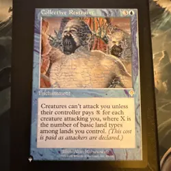 MtG - Enchantment - Collective Restraint - Invasion / The List - English - Image 1